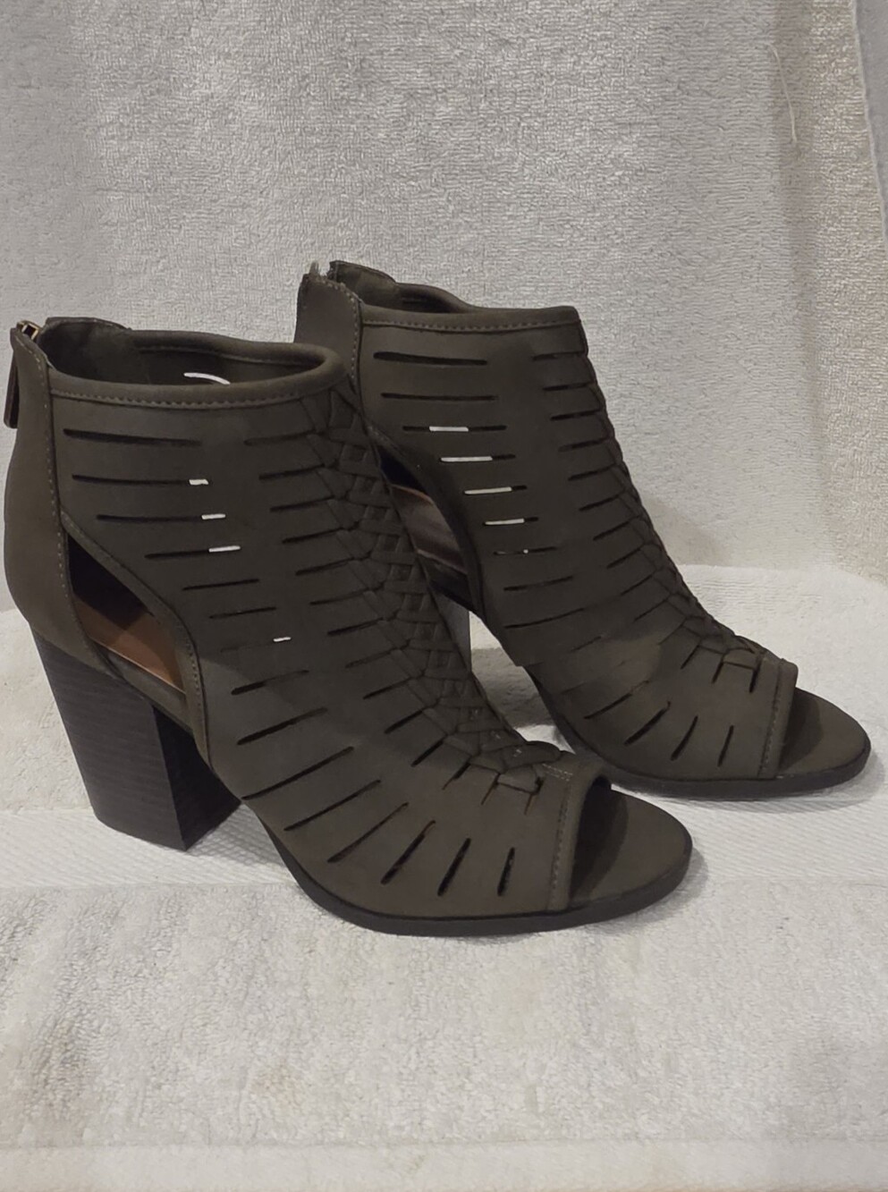 INDIGO RD OPEN TOE BOOTS